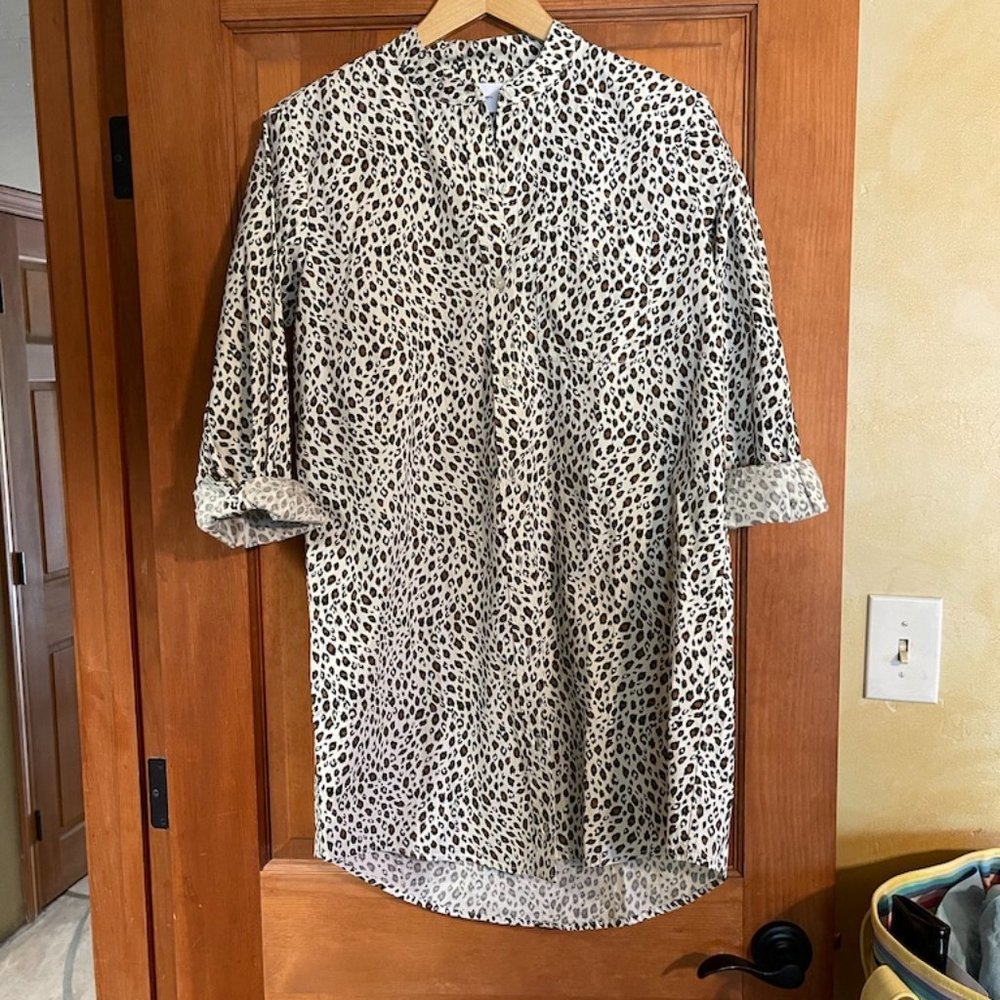 Current Elliott Leopard Print Tunic - image 2